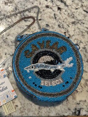 Viral Caviar Beaded Bag NWT TikTok Instagram